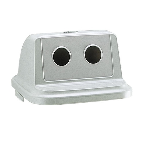 リッチェル ゴミ容器　トラッシュペール　フタR 90NB型　グレー 47960 1個（ご注文単位4個）【直送品】