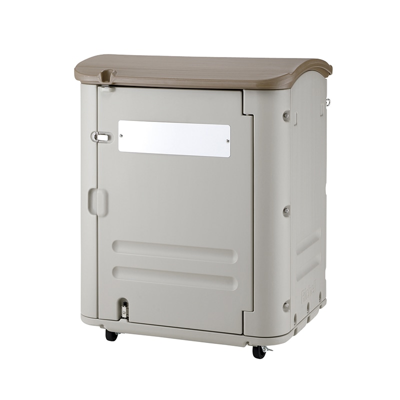 リッチェル 大型ゴミ容器　ワイドペールストレージ 400　キャスター付き 93090 1台（ご注文単位1台）【直送品】