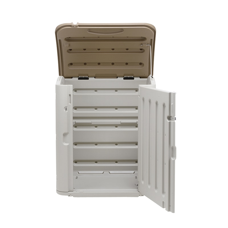 リッチェル 大型ゴミ容器　ワイドペールストレージ 400 93091 1台（ご注文単位1台）【直送品】