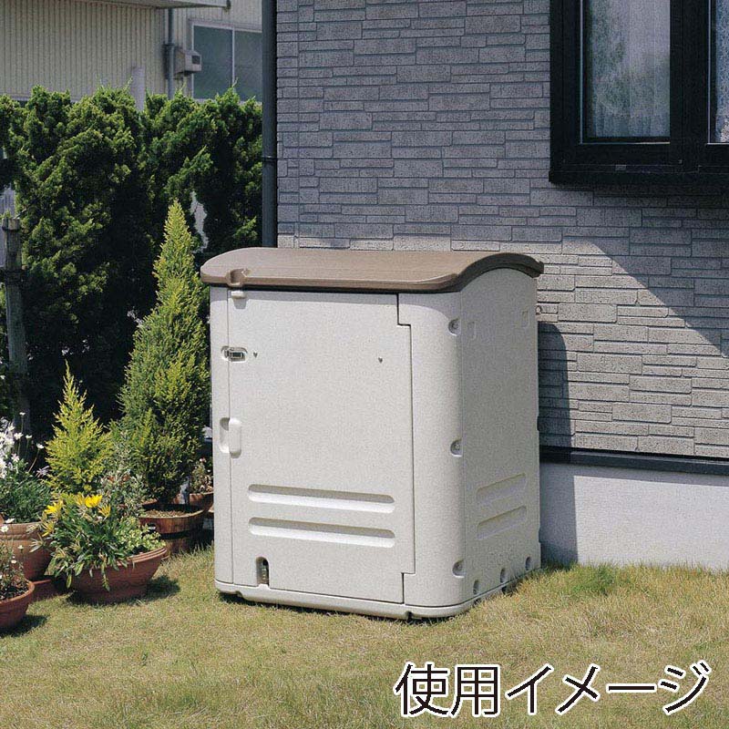 リッチェル 大型ゴミ容器　ワイドペールストレージ 400 93091 1台（ご注文単位1台）【直送品】