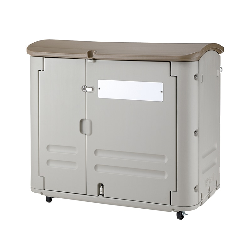 リッチェル 大型ゴミ容器　ワイドペールストレージ 600　キャスター付き 93092 1台（ご注文単位1台）【直送品】