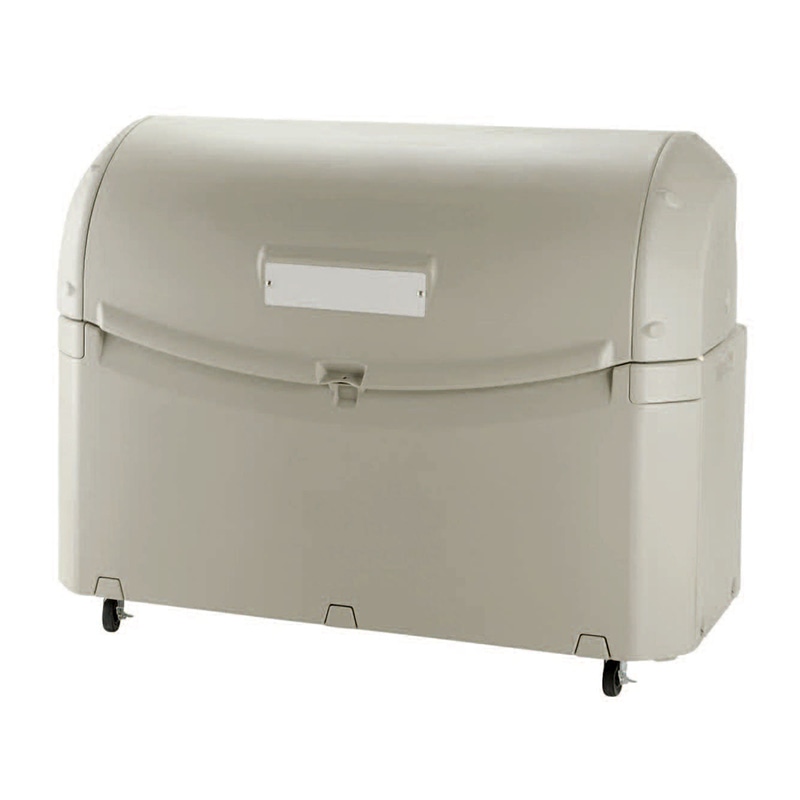 リッチェル 大型ゴミ容器　ワイドペールST 800　キャスター付き 94475 1個（ご注文単位10個）【直送品】