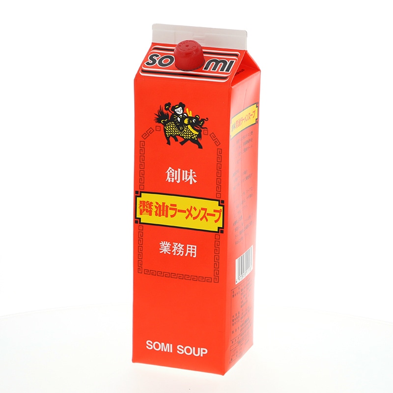 創味食品 醤油ラーメンスープ 1.8L 常温 1個※軽（ご注文単位1個）※注文上限数12まで【直送品】