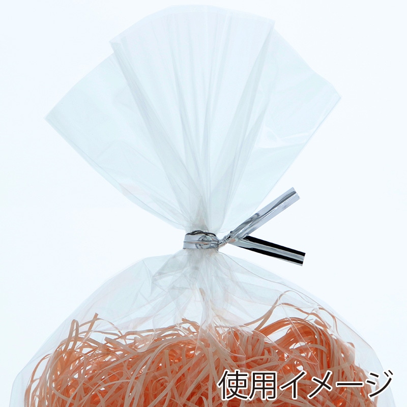 信越ポリマー カラータイ(ミニパック) 4mm幅×8cm 銀 100本/束