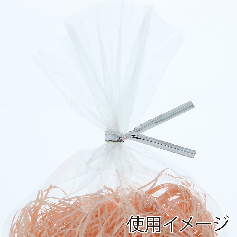 信越ポリマー カラータイ 4mm幅×10cm シルバー 1000本/束