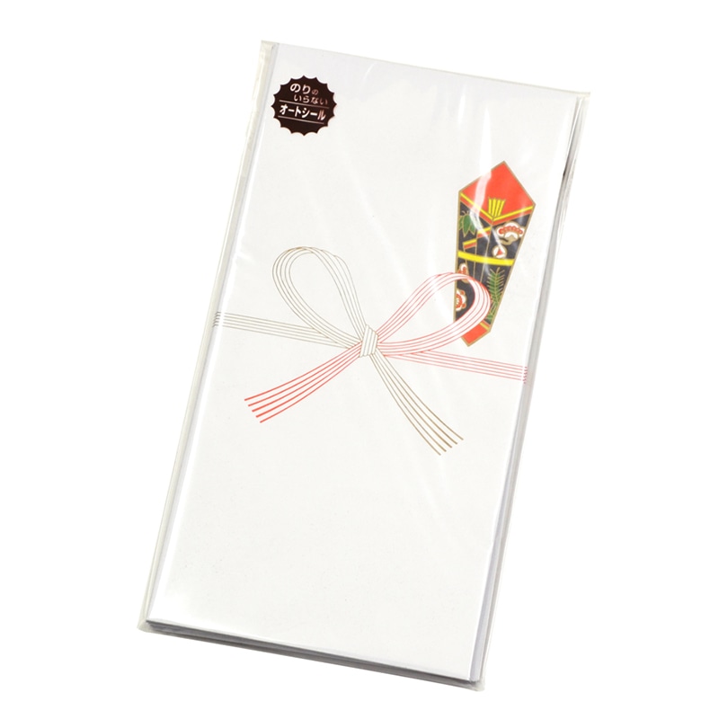 ササガワ のし袋 万型 祝 無字 上質紙 5-2301 10枚 1冊(ご注文単位40冊)【直送品】