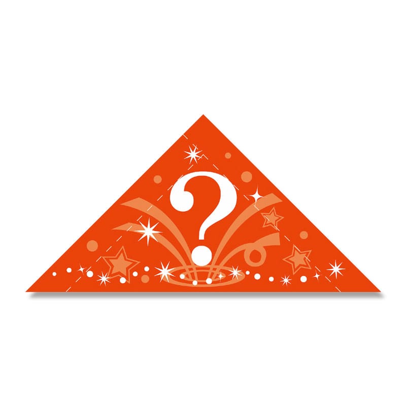 ササガワ 三角くじ　機械貼 24枚袋入（12枚×2シート） 5-564　E賞 1冊（ご注文単位1冊）【直送品】