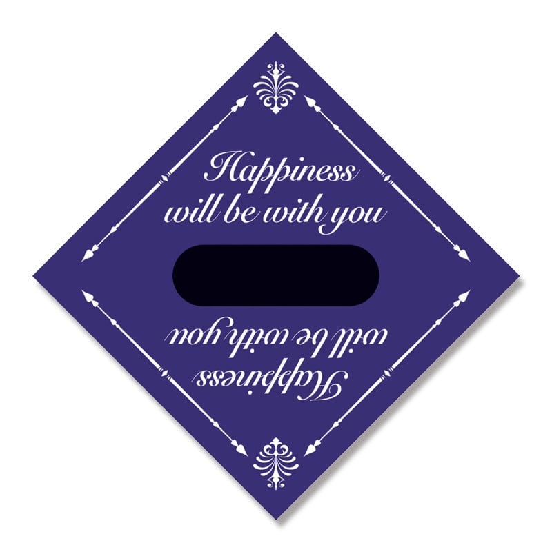 ササガワ 三角くじ デザインくじ 100枚袋入 裏白無地(貼りなし) 5-816 エレガンス 1冊(ご注文単位1冊)【直送品】