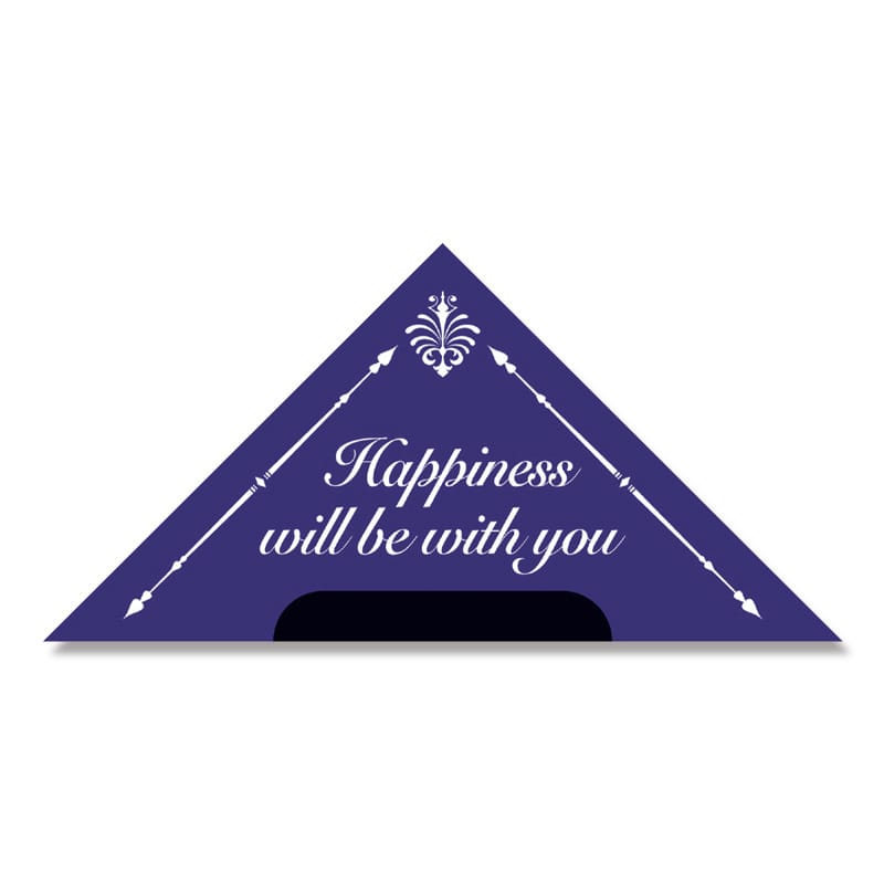 ササガワ 三角くじ　デザインくじ 100枚袋入　裏白無地（貼りなし） 5-816　エレガンス 1冊（ご注文単位1冊）【直送品】