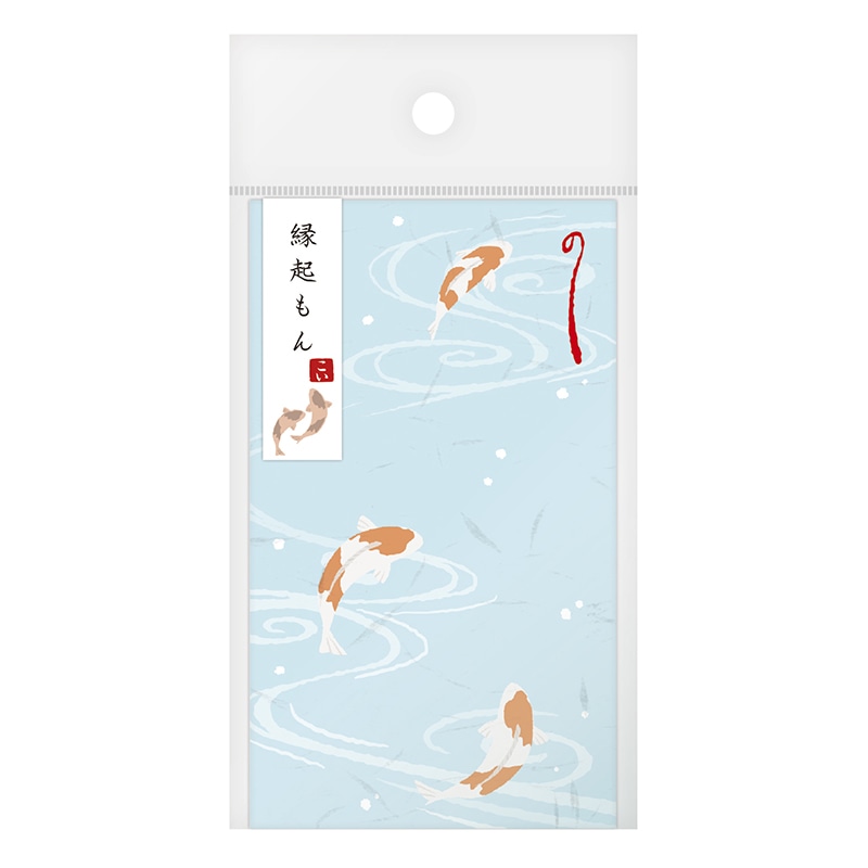 ササガワ のし袋 縁起もん 五型 鯉 5-3873 1冊(ご注文単位5冊)【直送品】