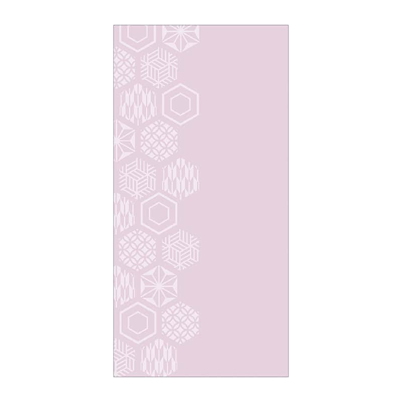 ササガワ ポチ袋 mitsuiro（むついろ） 万型 藤佳 5-6606 1冊（ご注文単位5冊）【直送品】