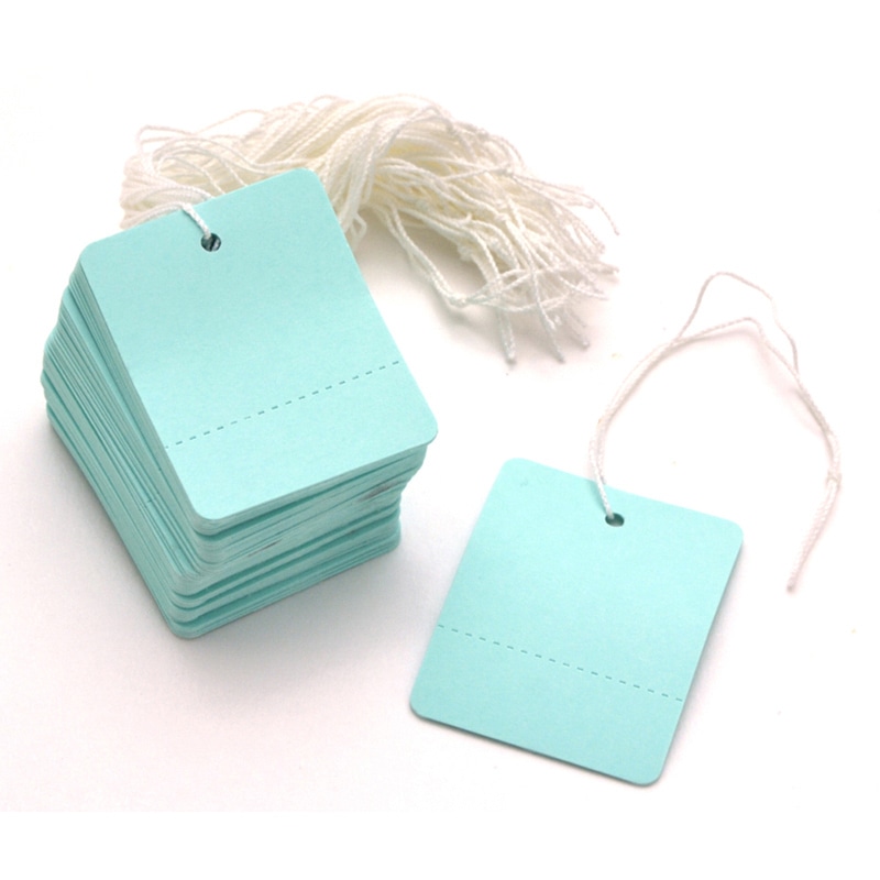 ササガワ 提札 小 水地 ミシン目入 18-124 500枚 1箱(ご注文単位1箱)【直送品】