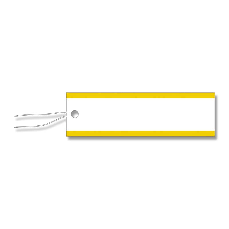 ササガワ 糸付き提札 長型 金箔 ゴールド 18-1943 500枚/箱