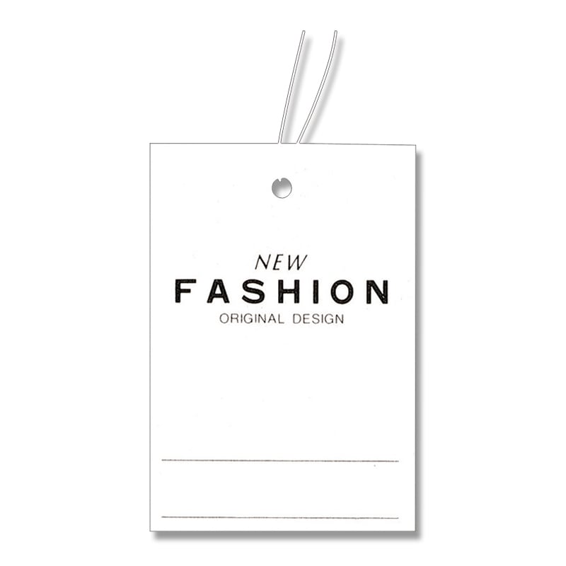 ササガワ 糸付き提札 四角型 高級 FASHION 18-3675 500枚/箱