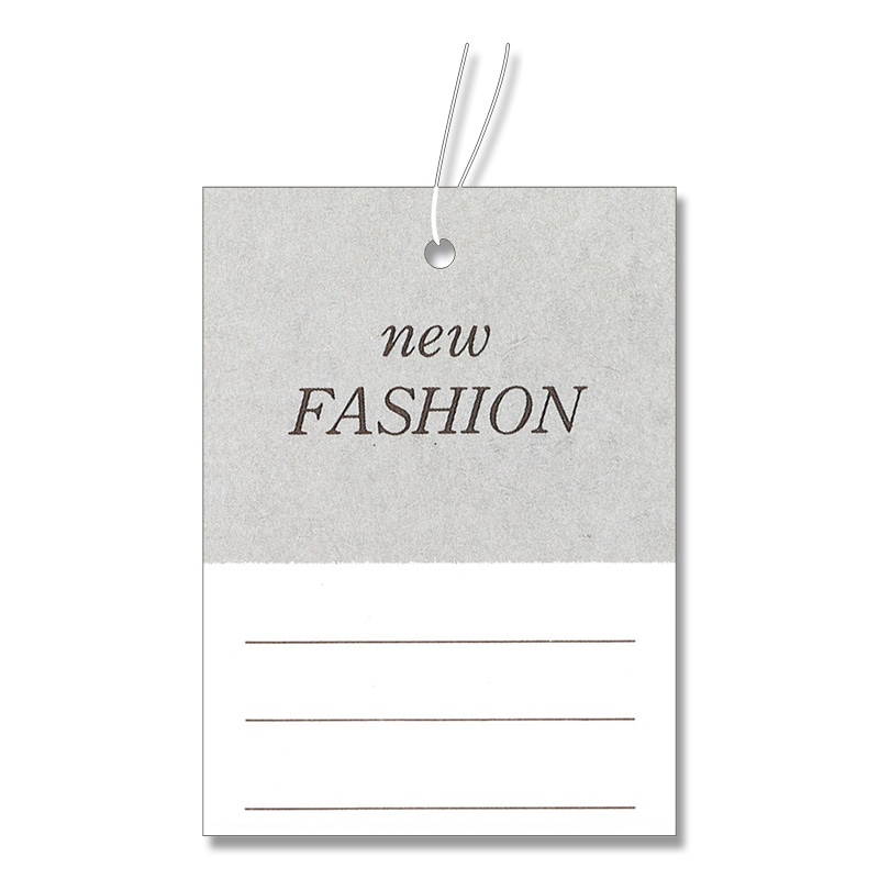 ササガワ 糸付き提札 四角型 高級 FASHION 18-3678 500枚/箱