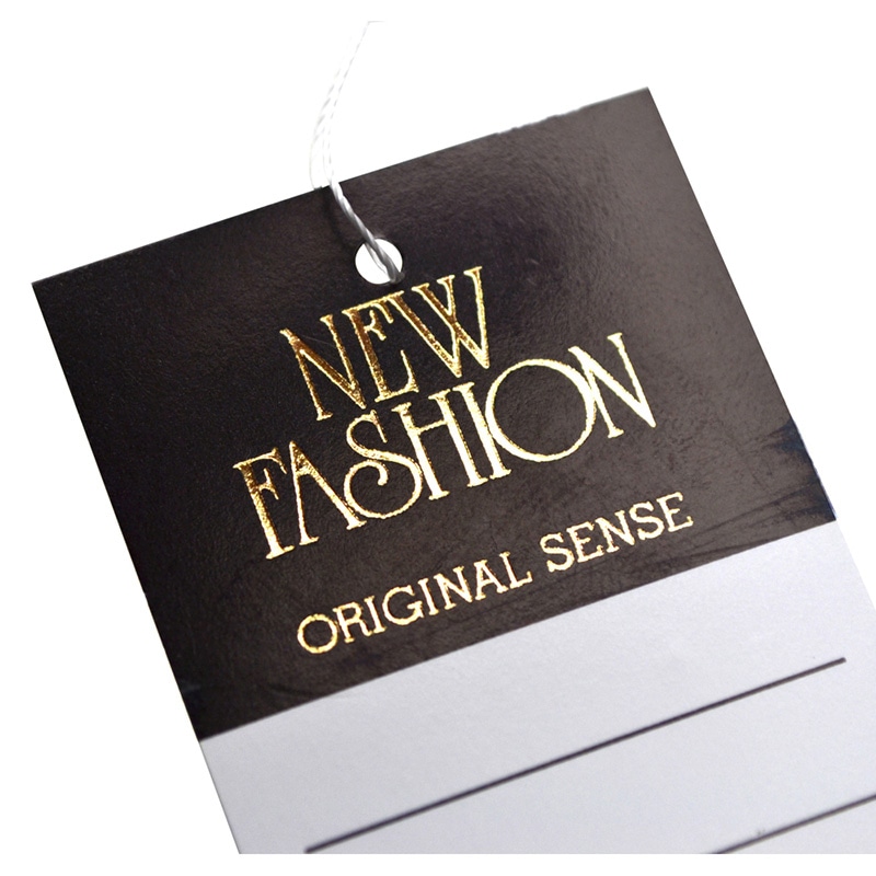 ササガワ 糸付き提札 四角型 高級 FASHION 18-3684 500枚/箱