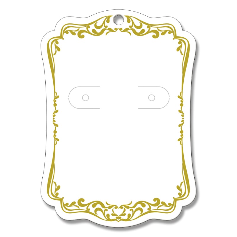 ササガワ ピアス台紙 L　20枚袋入 19-2602　レリーフ　L 1冊（ご注文単位5冊）【直送品】