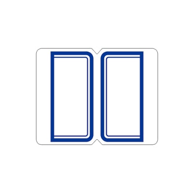 ササガワ アドインデックス 青　大 24-63　90片 1冊（ご注文単位10冊）【直送品】