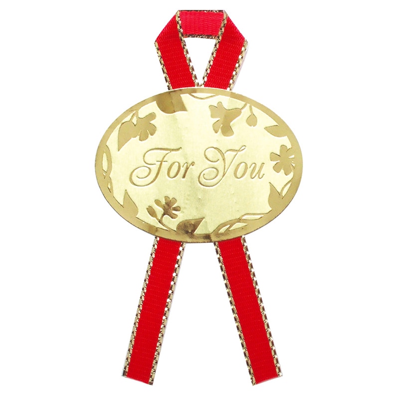 ササガワ ギフトシール For　You 22-929　16片 1冊（ご注文単位10冊）【直送品】