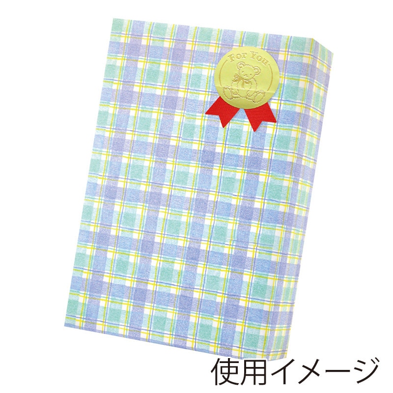ササガワ ギフトシール For You 22-4024 100片 1冊(ご注文単位1冊)【直送品】