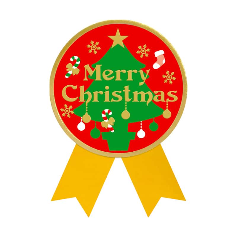 ササガワ ギフトシール Merry Christmas 22-4046 1冊（ご注文単位1冊）【直送品】