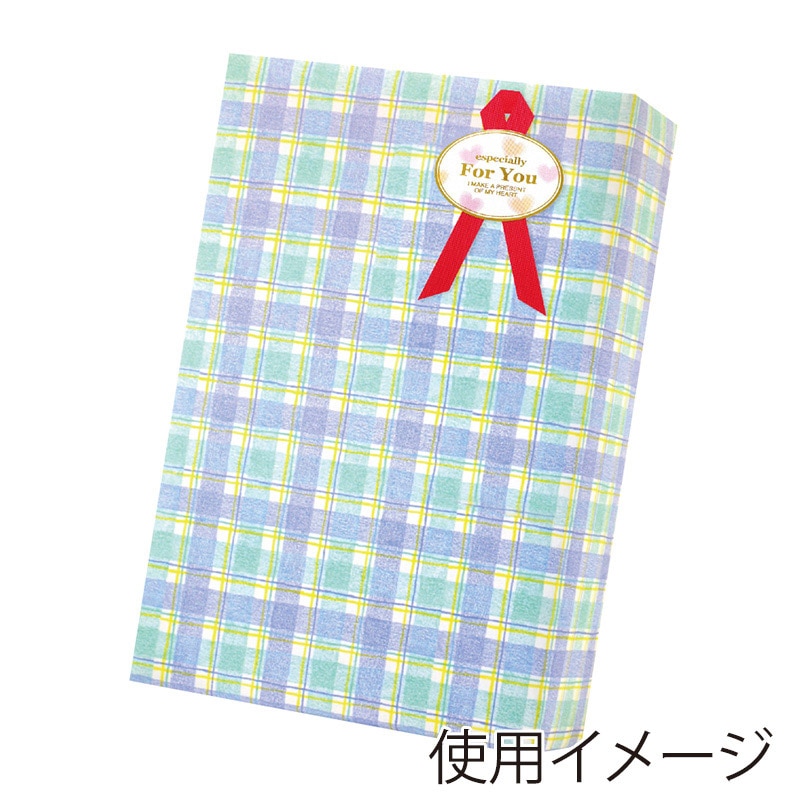 ササガワ ギフトシール For　You　赤 22-2917　60片 1冊（ご注文単位1冊）【直送品】