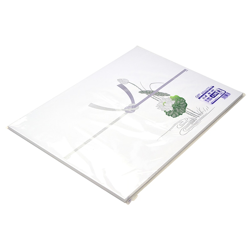 ササガワ のし紙 A3判 蓮 京 2-220 100枚/袋(ご注文単位5袋)【直送品】