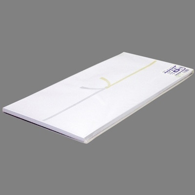 ササガワ のし紙 横長中 黄水引 京 2-386 100枚/袋(ご注文単位5袋)【直送品】