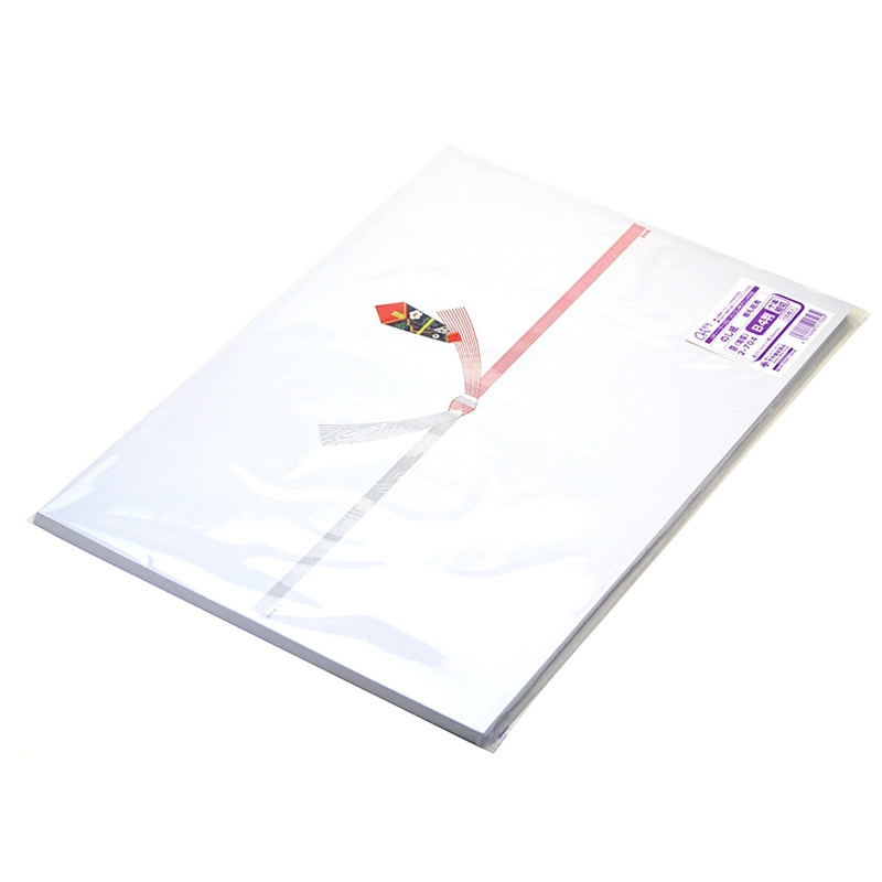 ササガワ のし紙 B4判 十本結切 京 2-704 100枚/袋(ご注文単位5袋)【直送品】