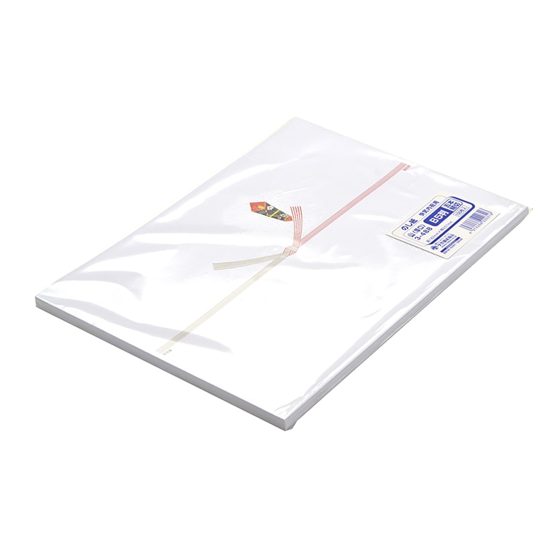 ササガワ のし紙 B5判 五本結切 山 3-488 100枚/袋(ご注文単位5袋)【直送品】