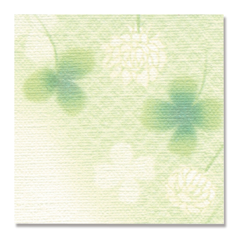 ササガワ 和柄OA用紙 和ごころ A4サイズ 1冊100枚入り 4-1916 白つめ草 1冊(ご注文単位1冊)【直送品】