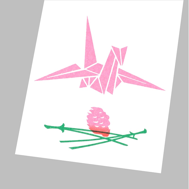 ササガワ 札紙 白寿 命名 折鶴 28-20 100枚/袋(ご注文単位10袋)【直送品】