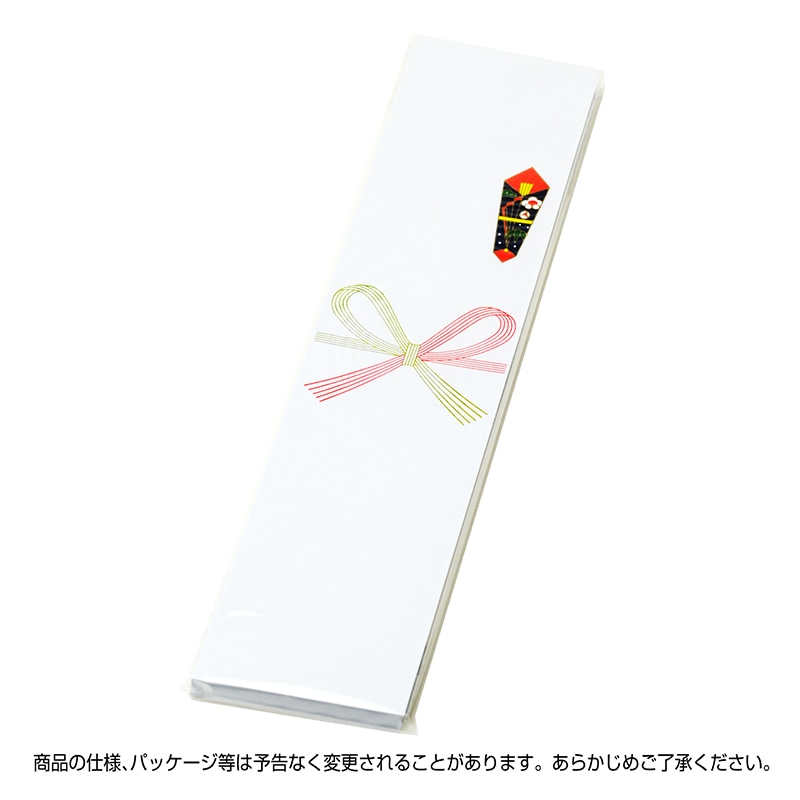 ササガワ 札紙 花結び 無字 28-508 100枚/袋(ご注文単位10袋)【直送品】