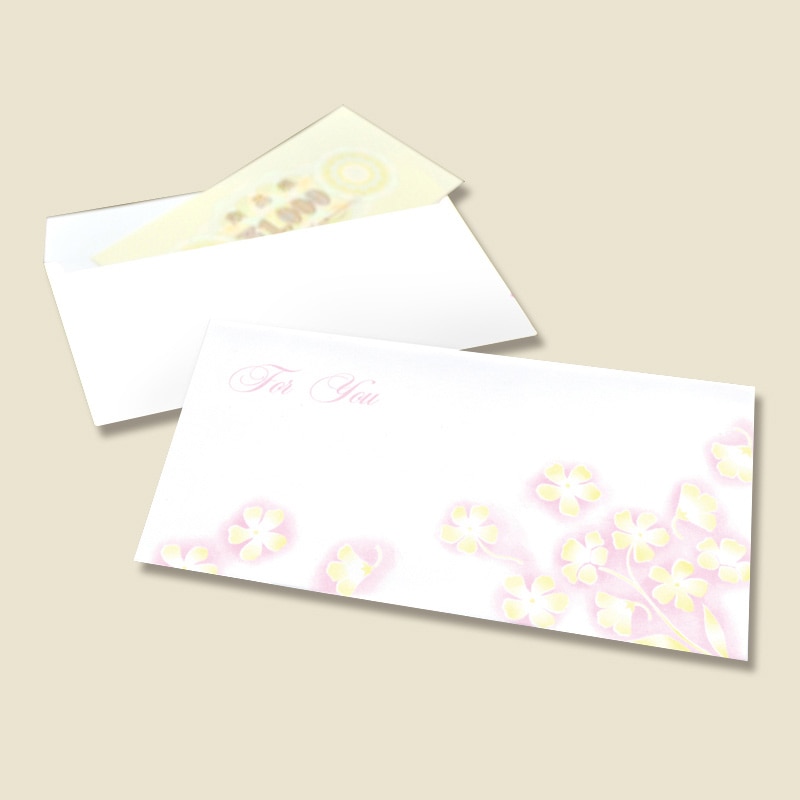 ササガワ 商品券袋 横封式 100枚箱入 9-360 For You 1箱(ご注文単位1箱)【直送品】