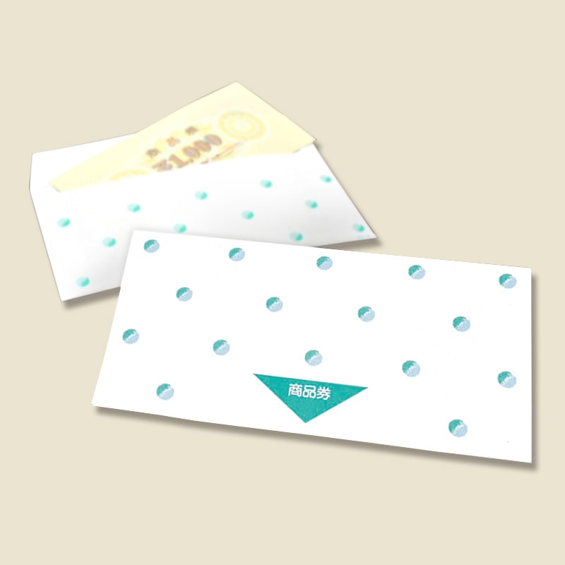 ササガワ 商品券袋 横封式　100枚箱入 9-362　商品券字入 1箱（ご注文単位1箱）【直送品】