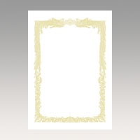 ササガワ 賞状用紙 B4横書用 1冊10枚袋入 10-1071 賞状 白 B4横書 1冊(ご注文単位10冊)【直送品】