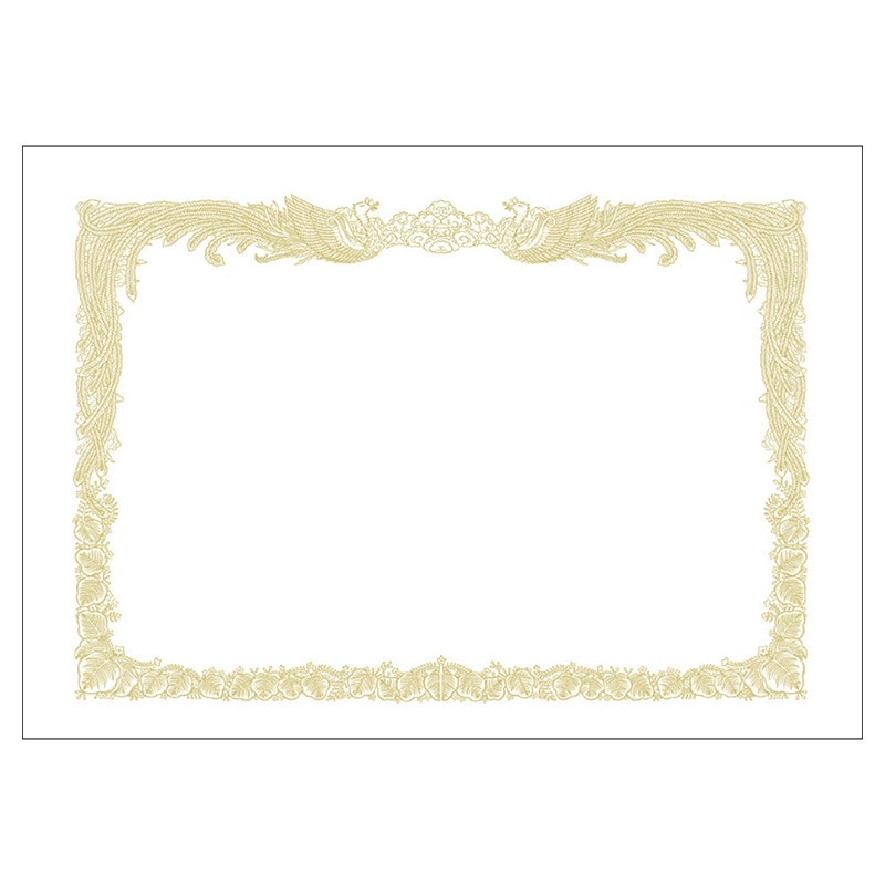 ササガワ 厚口OA賞状用紙 白　B4判　縦書用 10-1370　100枚 1箱（ご注文単位1箱）【直送品】