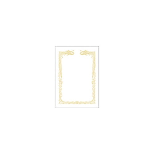 ササガワ OA賞状用紙 雲なし A3判 横書用 10-1481 100枚 1箱(ご注文単位1箱)【直送品】