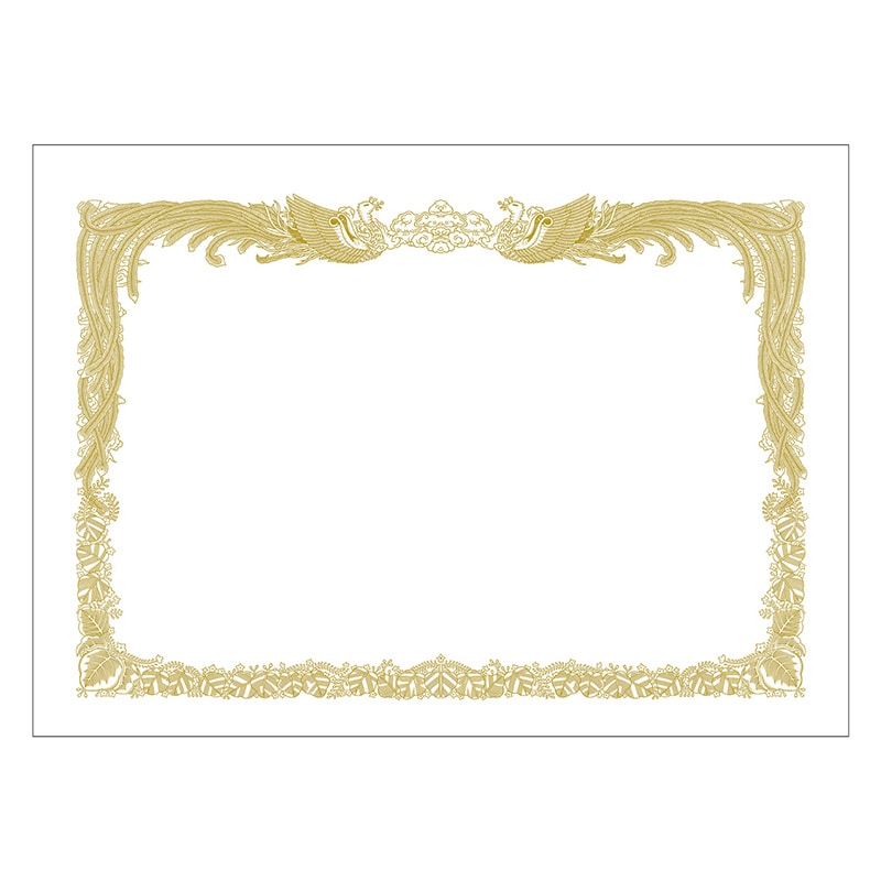 ササガワ 賞状用紙 上質紙 B4判 縦書用 10-5035 100枚 1箱(ご注文単位1箱)【直送品】