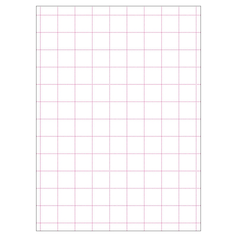 ササガワ POP用紙 大　白　アミ目入 12A2901　50枚 1冊（ご注文単位1冊）【直送品】