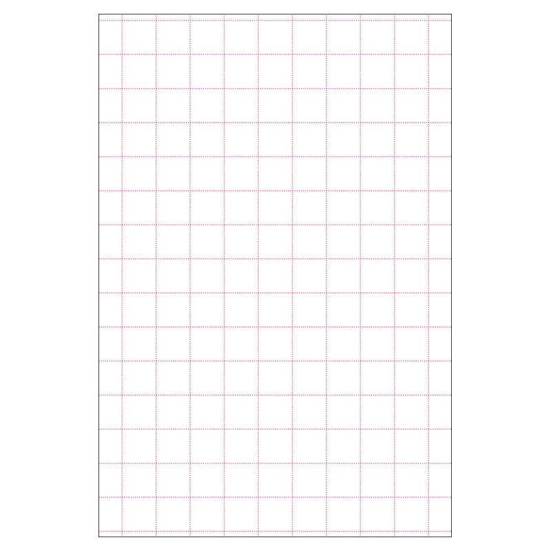 ササガワ POP用紙 みの判　白　アミ目入 12A2903　50枚 1冊（ご注文単位1冊）【直送品】