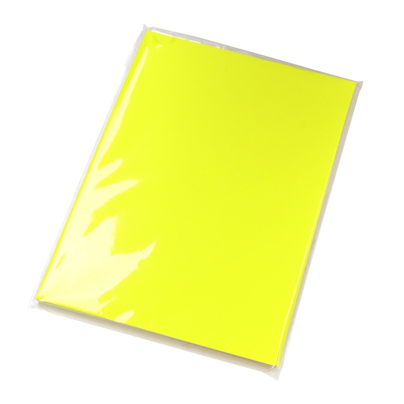 ササガワ ケイコーカード ¥マークなし B6判 レモン 14-3565 10枚/冊