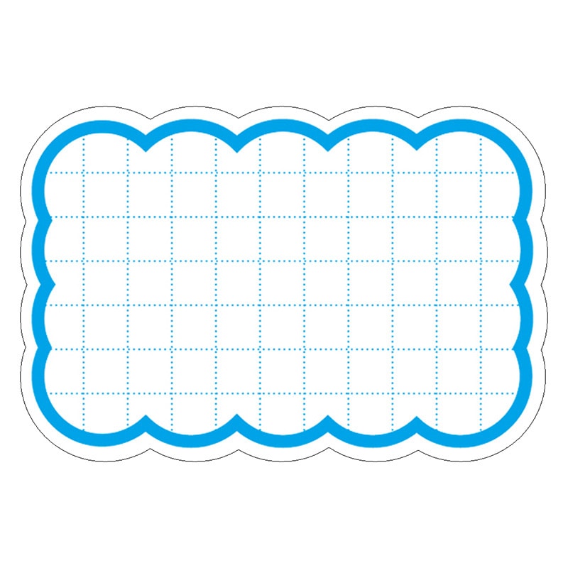 ササガワ 抜型カード 雲　中　ブルー 16-4154　50枚 1冊（ご注文単位5冊）【直送品】