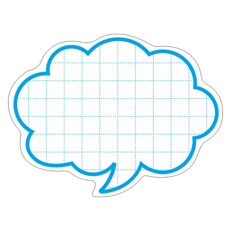 ササガワ 抜型カード 吹出し　中　ブルー 16-4156　50枚 1冊（ご注文単位5冊）【直送品】