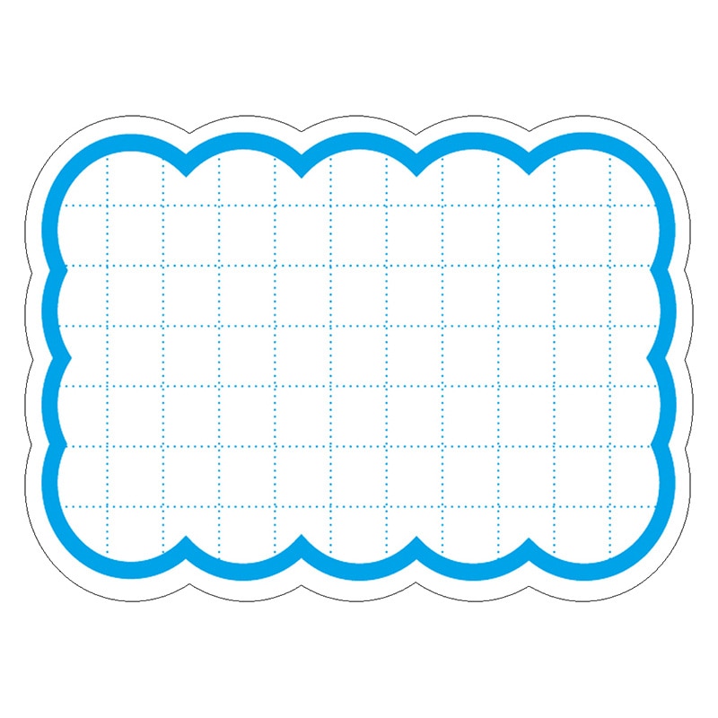 ササガワ 抜型カード 雲　大　ブルー 16-4481　30枚 1冊（ご注文単位5冊）【直送品】
