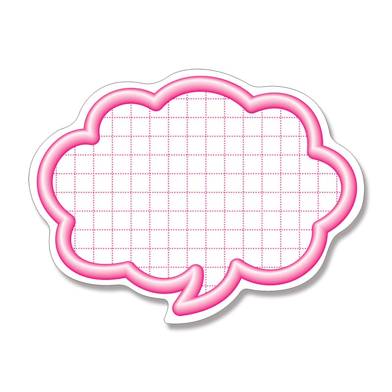 ササガワ 抜型カード 吹出型　50枚袋入 16-4112　立体枠　吹出し　￥なし 1冊（ご注文単位5冊）【直送品】