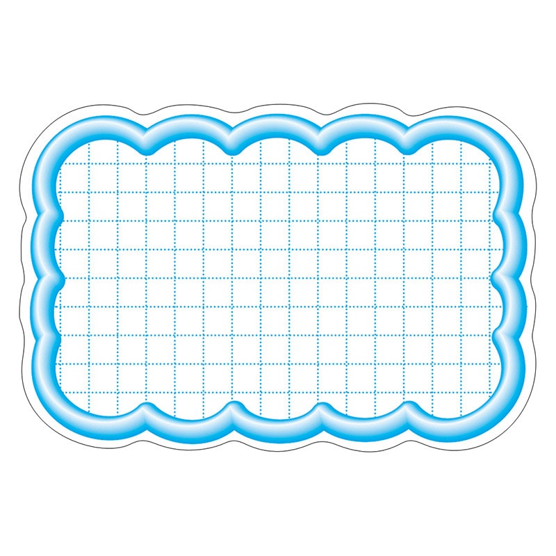 ササガワ 抜型カード 立体枠　雲　中　ブルー 16-4117　50枚 1冊（ご注文単位5冊）【直送品】