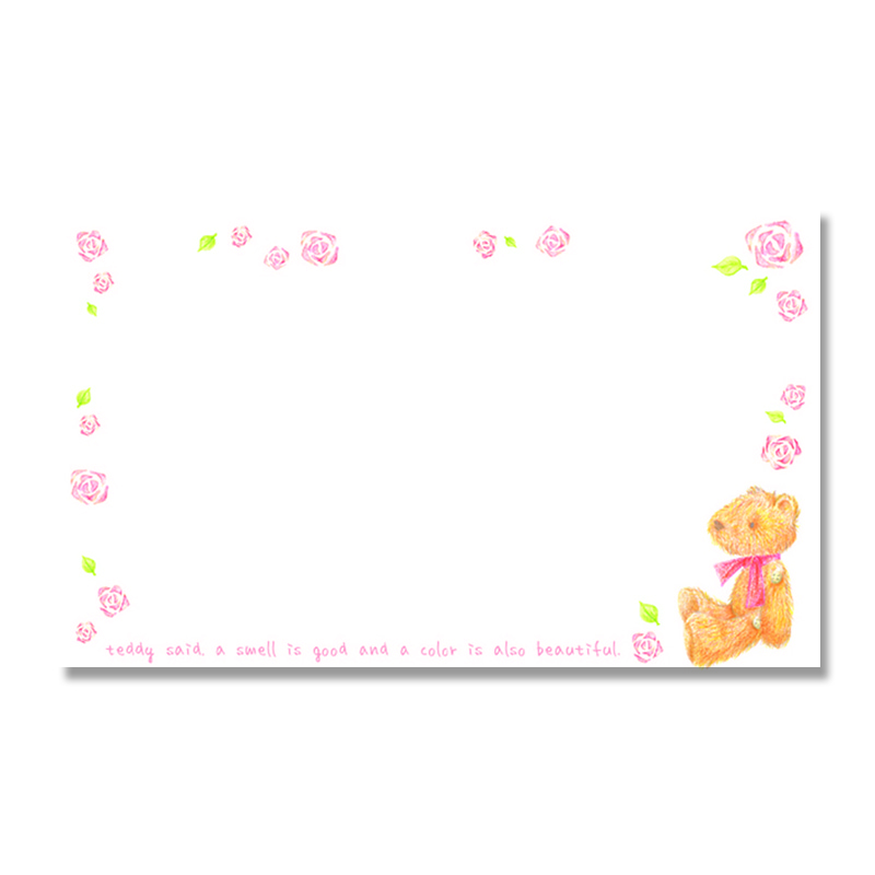 ササガワ ショーカード 名刺サイズ ベア 16-1705 30枚/冊