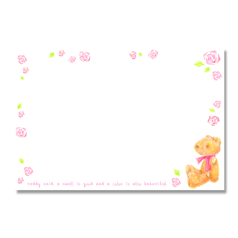 ササガワ ショーカード はがき判 ベア 16-1706 30枚/冊