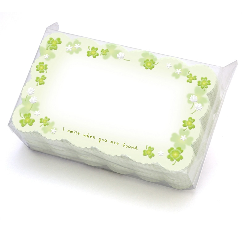 ササガワ ファンタジーカード ファンシークローバー 16-880 100枚/冊